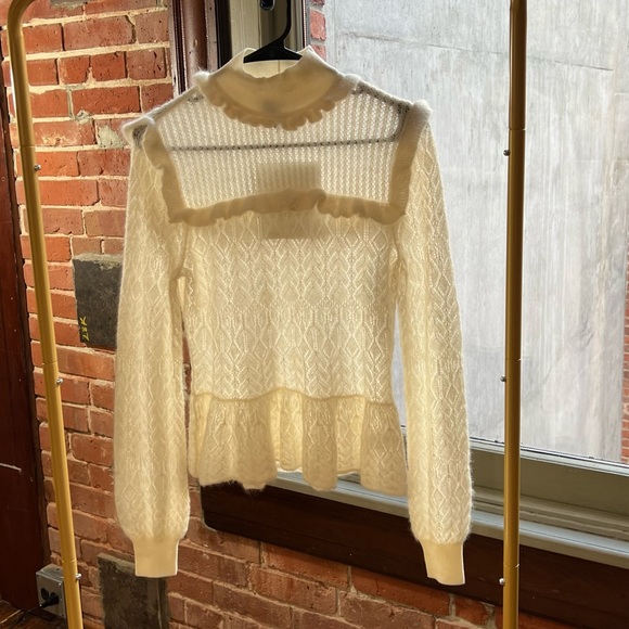 Lisa international Sweaters - Cream sweater